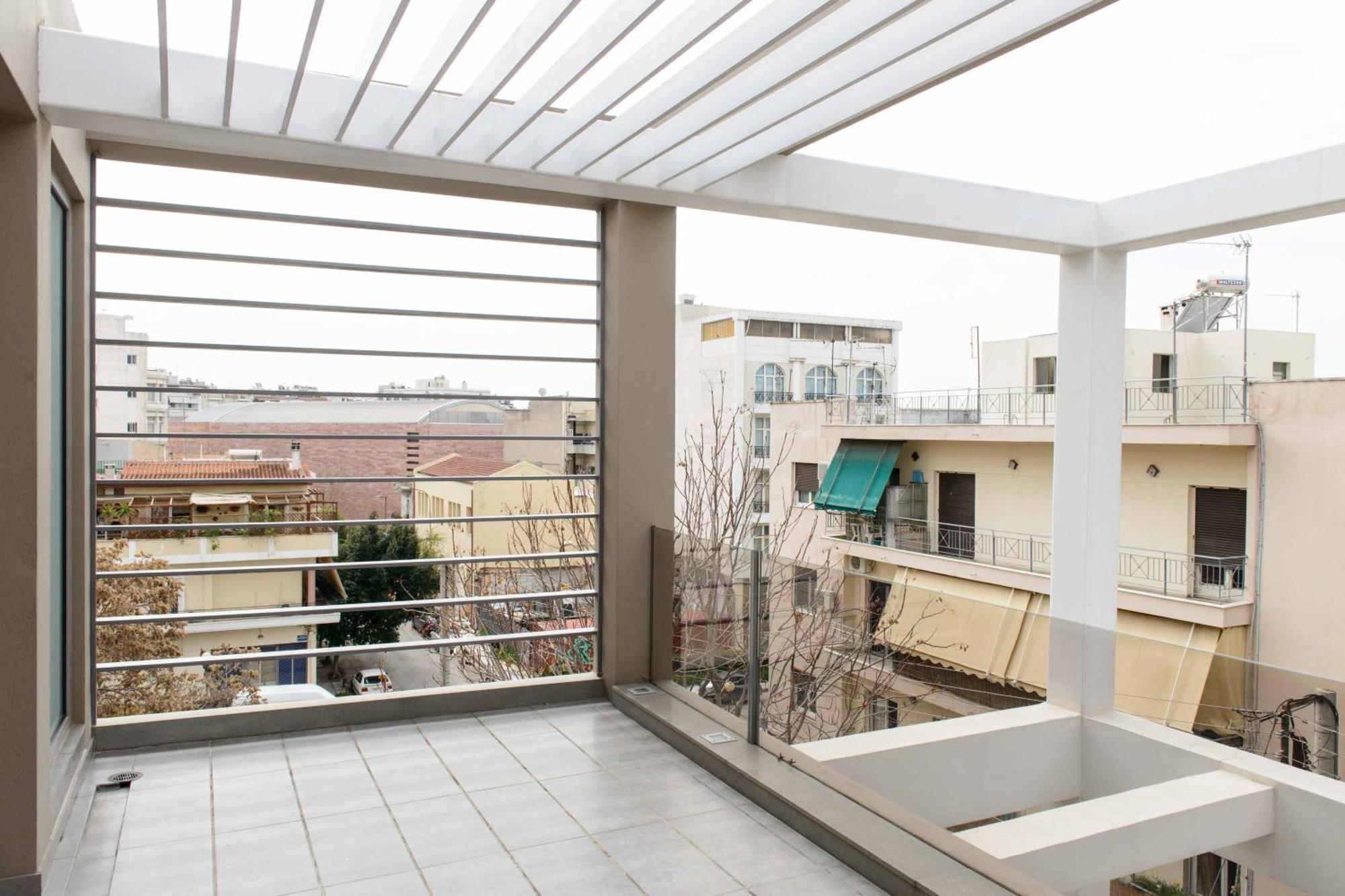 Bright Loft With Terrance - Next To Metro Kerameikos Apartment Атина Екстериор снимка